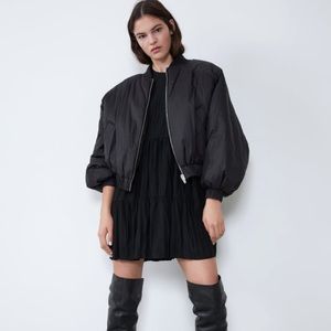 Zara Wrinkle Look Dress